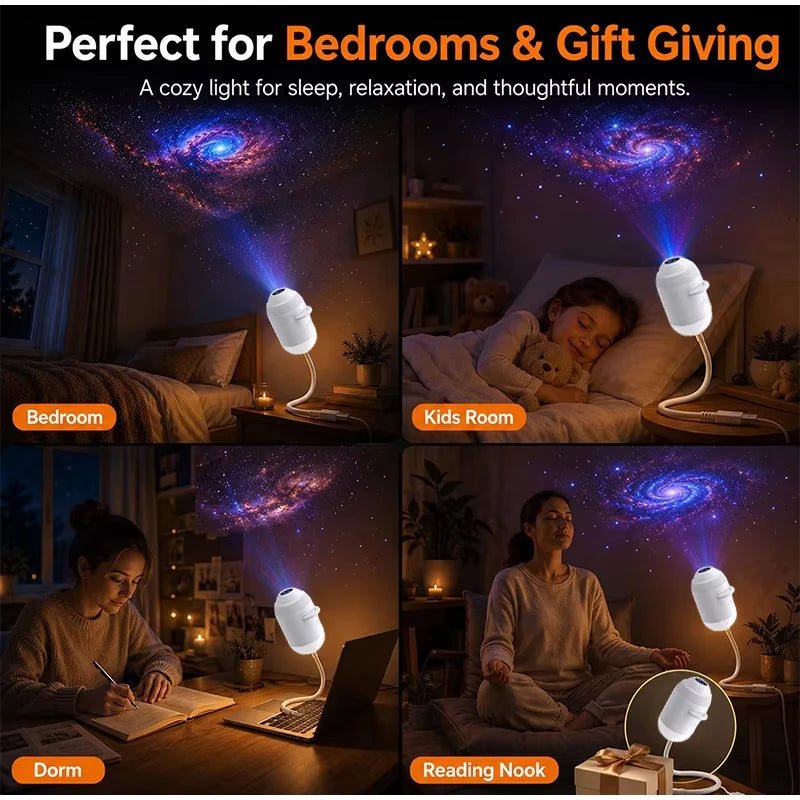 AstraLoom™ 4K Galaxy Star Projector