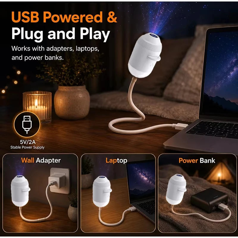 AstraLoom™ 4K Galaxy Star Projector